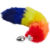 Buttplug Small with Rainbow Tail, 37cm