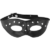 Offene Leder-Augenmaske mit Nieten